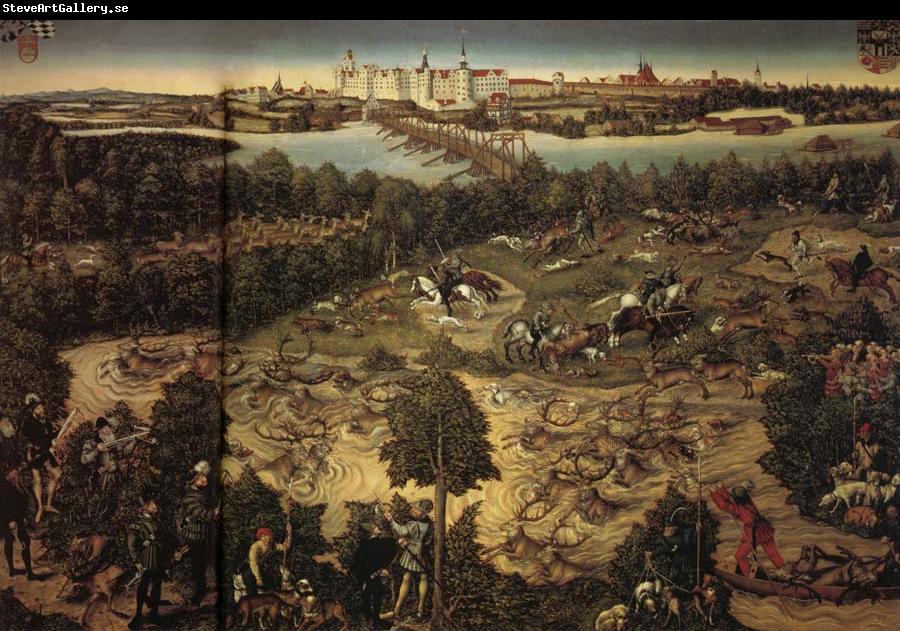 Lucas Cranach The Stag Hunt